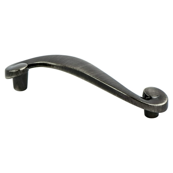 Berenson 7124-1RBN-C 96 mm CC Sonata Pull with Rustic Black Nickel