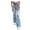 Blue, variant on Aayomet High Waisted Jeans For Women Women's High Rise Bold Boot Jean,Gray XXL