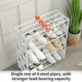 thumbnail image 6 of sruoe Shoe Racks, Shoe Rack for Entryway Single Shelf, Shoe Rack for Front Door Entrance, Shoe Storage, for Multilayer Home Shoe Rack, Stainless Steel Shoe Rack, 6 of 6