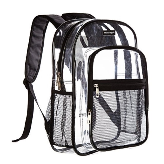 meilleur transparent clear multi-pocket 