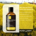 thumbnail image 3 of MAYJAM Pure Helichrysum Essential Oil, 100ML, Therapeutic Grade, for use with Oil Diffusers, Potpourri, and Wicking Fragrance Diffusers, 3 of 7