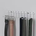 thumbnail image 3 of ClosetMaid 10-Hook Tie Rack and Belt Hanger for Closet, White, 3 of 6