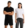 thumbnail image 3 of SPEEDRUN Men's Cotton T-Shirt Short Sleeve Casual Crew Neck Tee Soft, 6 Pack, Sizes M-3XL, 3 of 8