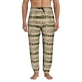 thumbnail image 2 of Sweatpants for Men - Horizontal Striped Camouflage Adjustable Elastic Band Mens Joggers With Pockets, Athletic Workout Gym Casual Track Pants for Men, 2 of 7