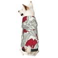 thumbnail image 1 of Balery Leaves And Anemone Sudadera con Capucha para Perros Pequeños – Ropa para Mascotas, Disfraz para Perros y Gatos, Ideal para Fiestas y Cosplay-XX-Large, 1 of 7
