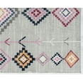 thumbnail image 5 of Soleil BR15B Native Grey Tribal Moroccan Light Gray Area Rug, 6'x9', 5 of 9