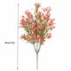 thumbnail image 2 of Planta artificial Hierba Hogar Tabla Centro Centro Planta Decoración Boda Partido PVC Falso Hierba, Rojo Jooan Hogar, 2 of 2
