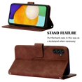 thumbnail image 4 of Dteck for Samsung Galaxy A14 5G Case Crossbody Wallet with Card Slots Holder, Matte PU Leather Folio Flip Stand Phone Cover for Samsung Galaxy A14 5G 6.6 Inch, Brown, 4 of 6