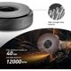 thumbnail image 3 of Quick-Release Lock Nut M14 Compatible with Makita, Black Decker, Metabo, Dewalt, Hichika, Einhell - Black, 3 of 5