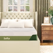 FlexiSpot Memory Foam Mattress – Bamboo Viscose Cover, 3-Layer Cooling Gel Infusion, Green Tea Support, Medium Firm, CertiPUR-US Certified, Machine-Washable, Bed-in-a-Box