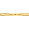 thumbnail image 4 of 14K Yellow Gold 14Ky 2mm Half Round Band Size 10.5 Made In United States hr020-10.5, 4 of 5