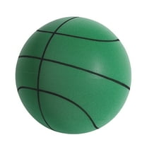 Silent Basketball,2025 New Dribble Dream Silent Basketball,Silent Basketball Dribbling Indoor,Foam Basketball Indoor Training Ball for Youth Various Indoor Activities,Green（1pc）
