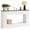 White, variant on Fnova 55" Modern Console Table with 2-Tier Storage, Farmhouse Wood Entryway Table, Narrow Sofa Table for Living Room, Hallway, Behind Couch