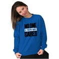 thumbnail image 3 of Funny Sarcasm No One Cares Youre Busy Unisex Plus Fleece Graphic Sweatshirt Brisco Brands 3X, 3 of 5