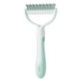 thumbnail image 1 of Pro Pet Grooming Tool, 2-in-1 Dematting Comb & Deshedding Undercoat Rake for Dogs and Cats, 1 of 6