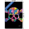 thumbnail image 3 of Jason Naylor - Color Skull Wall Poster, 14.725" x 22.375", 3 of 3