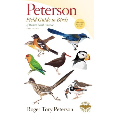 Pre-Owned Peterson Field Guide to Birds of Western North America Fifth Edition: Includes Birds of Hawaii (Peterson Field Guides) Hardcover