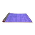 thumbnail image 2 of Ahgly Company Indoor Square Abstract Purple Contemporary Area Rugs, 4' Square, 2 of 4