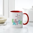 thumbnail image 4 of CafePress - Bunny With Easter Egg Mug - 11 oz Ceramic Mug - Novelty Coffee Tea Cup, 4 of 4