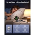 thumbnail image 4 of Cargador Inalámbrico Rápido UGREEN MagFlow Negro Plegable para iPhone y AirPods, 4 of 8