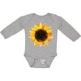 thumbnail image 3 of Inktastic Summer Sunflower Boys or Girls Long Sleeve Baby Bodysuit, 3 of 5