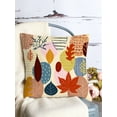 thumbnail image 2 of Awkward Styles Leaves Decorative Pillow Covers Autumn Print Throw Cushion Case, 2 of 2