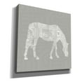 thumbnail image 2 of Epic Graffiti 'Modern Farm Horse II' by Linda Woods, Canvas Wall Art, 12"x12", 2 of 3