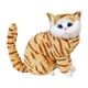 thumbnail image 3 of Figura de gato realista figura de gato foto de juguete, lindo animal relleno de réplica de mascotas para el hogar, coche, sala de estar Estilo D, 3 of 8