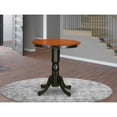 thumbnail image 3 of East West Furniture Eden 36" Wood Counter Height Dining Table in Black/Cherry, 3 of 3