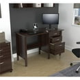 thumbnail image 4 of Home Square 2-Piece Set with Writing Desk with 3 Drawers & Mobile File Cabinet, 4 of 14