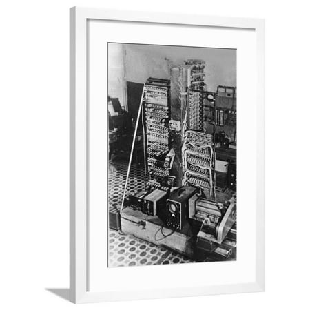 M-1 - one of the earliest Soviet stored program computers Framed Print Wall (Best Photography Computer Programs)