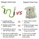 thumbnail image 2 of Moocy Boat Bungee Dock Line with Hook Bungee Cords Docking Rope Mooring Rope for Boats Pontoon Jet S, 2 of 5