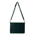 thumbnail image 2 of Allytechgroup Portfolio Carrying Bag Case for Samsung Galaxy Tab S10 FE+ 13.1" 2025, Document Notes Pocket Stand Shoulder Strap Protective Case Cover for Galaxy Tab S10 FE+ Plus SM-X620, Dark Green, 2 of 7