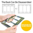 thumbnail image 4 of Yayeee Rocker Switch Wall Plate 1-Gang 4.6"x2.9" Home Decorative Outlet Cover, Pine Tree, 4 of 6