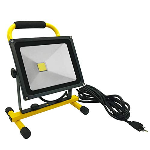 100W(WW LED Work Light Outdoor IP65 Waterproof LED Flood Lights w/16ft