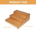 Yongwei bamboo spice rack Spice Rack Kitchen Organizer 3Tier