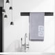 thumbnail image 4 of Toallero de baño, toallero de baño, toallero, soporte para toallas de mano, soporte de pared cuadrado de acero inoxidable, 4 of 7