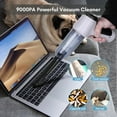 thumbnail image 4 of Handheld Car Vacuum Handheld Cordless Cleaner Portable Mini Air Duster & Hand Pump With 9000Pa, 4 of 8