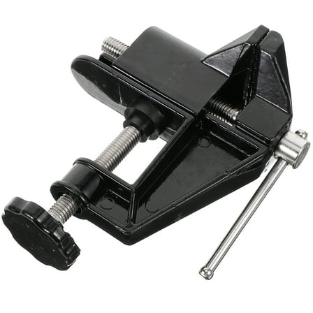 unbranded  Bench Clamp Table Vise Work Benches for Workshops Drill Press Black