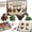 Cryptid & Monster, variant on Tiny 3D Beaded Animal DIY Kit, Easy DIY Beading Embroidery Kit with 4 Cute Designs, 3D Animal Themed Beadwork Kit for Beginners & Craft Enthusiasts, with Instructions (Garden Bugs)