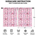 thumbnail image 2 of Blackout Kids Curtains,Pioneer Flower Floral Print Pattern Childrens Insulated Curtains Set Of 2,Bedroom Essentials,Toddler Room Decor 42"x54", 2 of 5