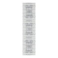 thumbnail image 5 of Unique Loom Decatur Collection Area Rug - Static (2' x 7' 10" Runner Ivory/Gray), 5 of 6