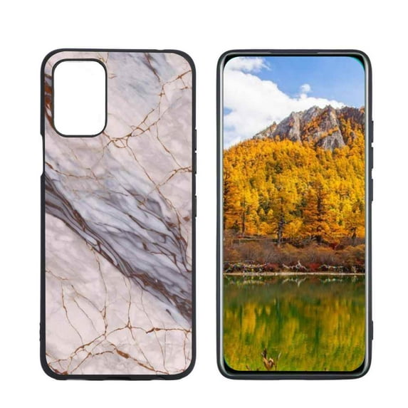 Compatible with LG K62 Phone Case, Marble-Custom28 Case Men Women, Flexible Silicone Shockproof Case for LG K62