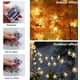 thumbnail image 2 of Luces navideñas FloreceBien, cadena de luces con forma de copo de nieve de 19,6 pies y 40 luces LED de hadas, funciona con pilas, resistente al agua, para decoración de fiestas, jardines, patios,, 2 of 7