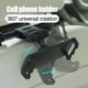 thumbnail image 4 of Soporte para teléfono Soporte para teléfono Plegable de 360 grados Extraíble conveniente para instalar Soporte de montaje para de cuello Tensión Negro 1 juego Baoblaze Soporte de almohada trasero de coche, 4 of 5
