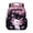 Blossoms Axolotl, variant on KUIFORTI Fire Basketball Toddler Backpack Girls Kids School Bag with Adjustable Straps Multiple Organizer Pockets 13.5 Inch for Preschool Kindergarten School Supplies