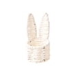 thumbnail image 1 of Mlkoz Easter Basket, Hand Woven Rabbits Ears Mini Storage Basket Easter Egg Basket Desktop Multicolor Creatives Small Storage Basket, Mom Gifts, 1 of 6