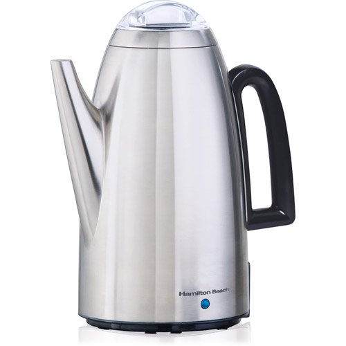 Hamilton Beach 12 Cup Percolator Stainless Steel Model 40614r Walmart Com Walmart Com