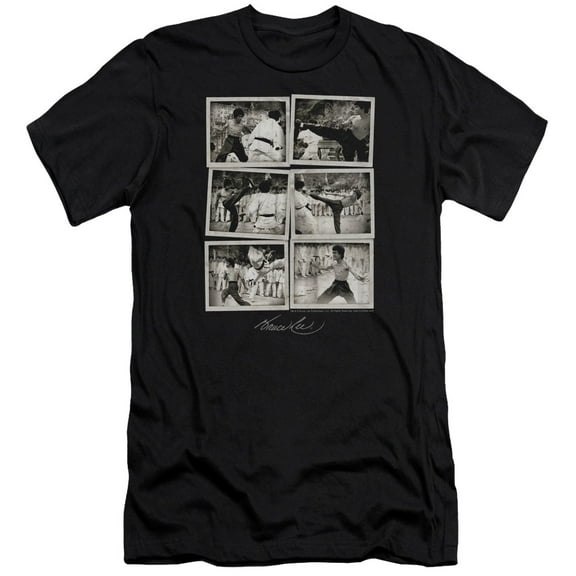 Bruce Lee - Snap Shots - Premium Slim Fit Short Sleeve Shirt - Medium
