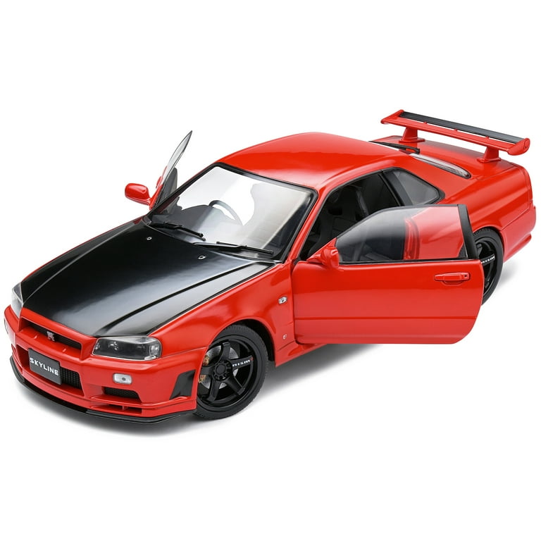 NISSAN Skyline GT-R (R34) 1999 - SOLIDO 1/18 Diecast Model
